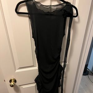 Sheer Amazon Dress